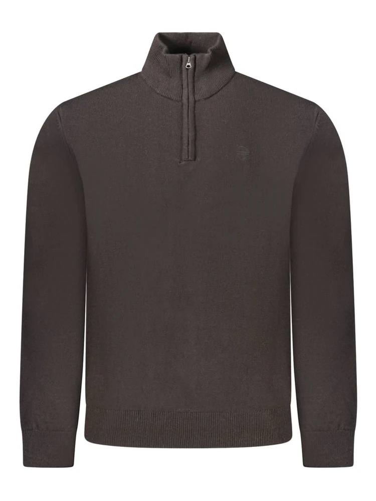 Black Acrylic Men's Sweater