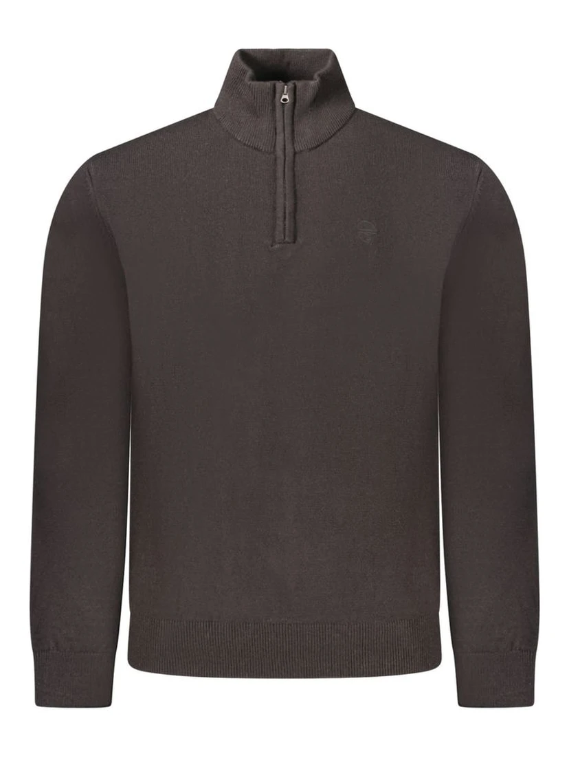 Black Acrylic Men's Sweater