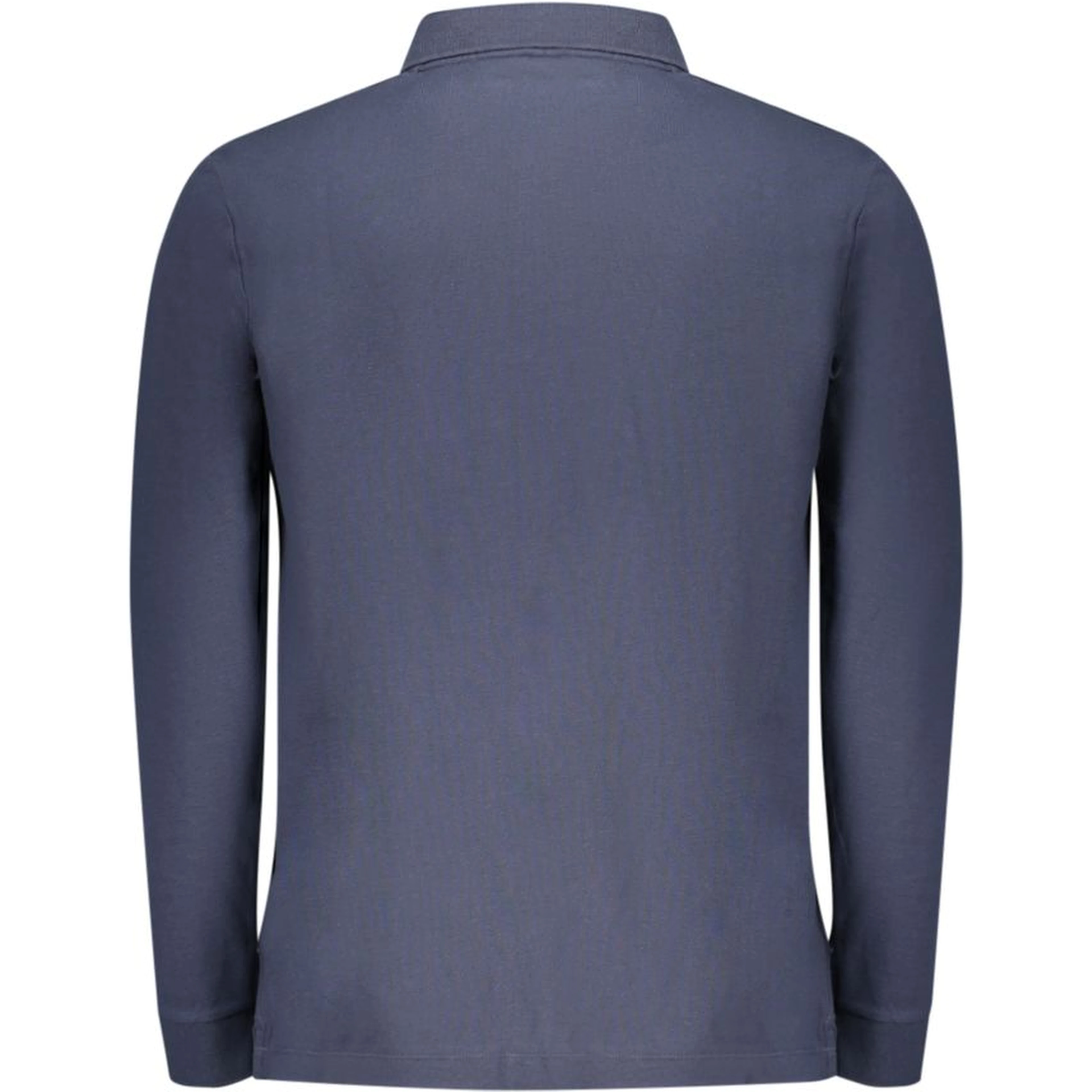Blue Cotton Men's Polo