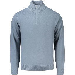 Blue Acrylic Men's Sweater