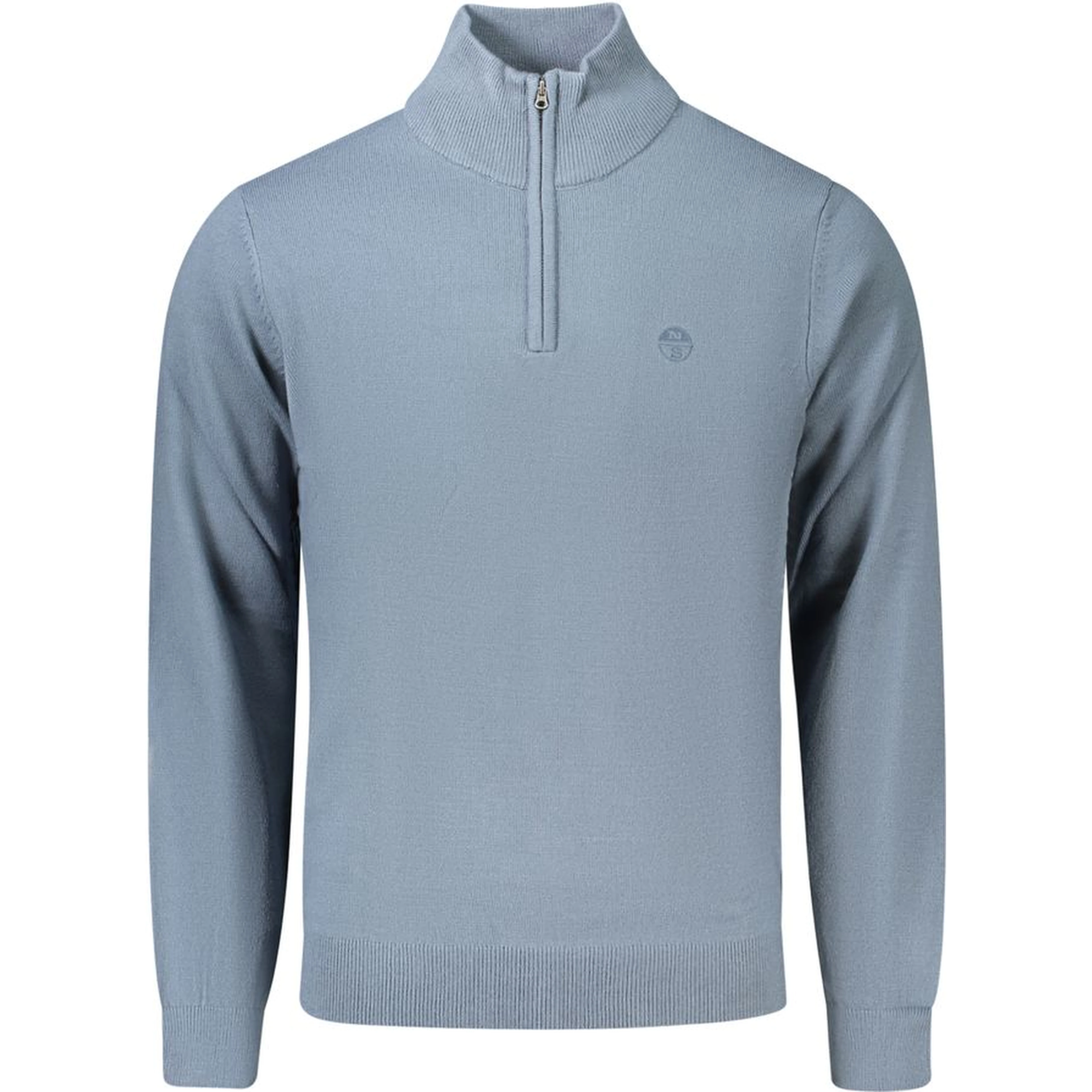 Blue Acrylic Men's Sweater