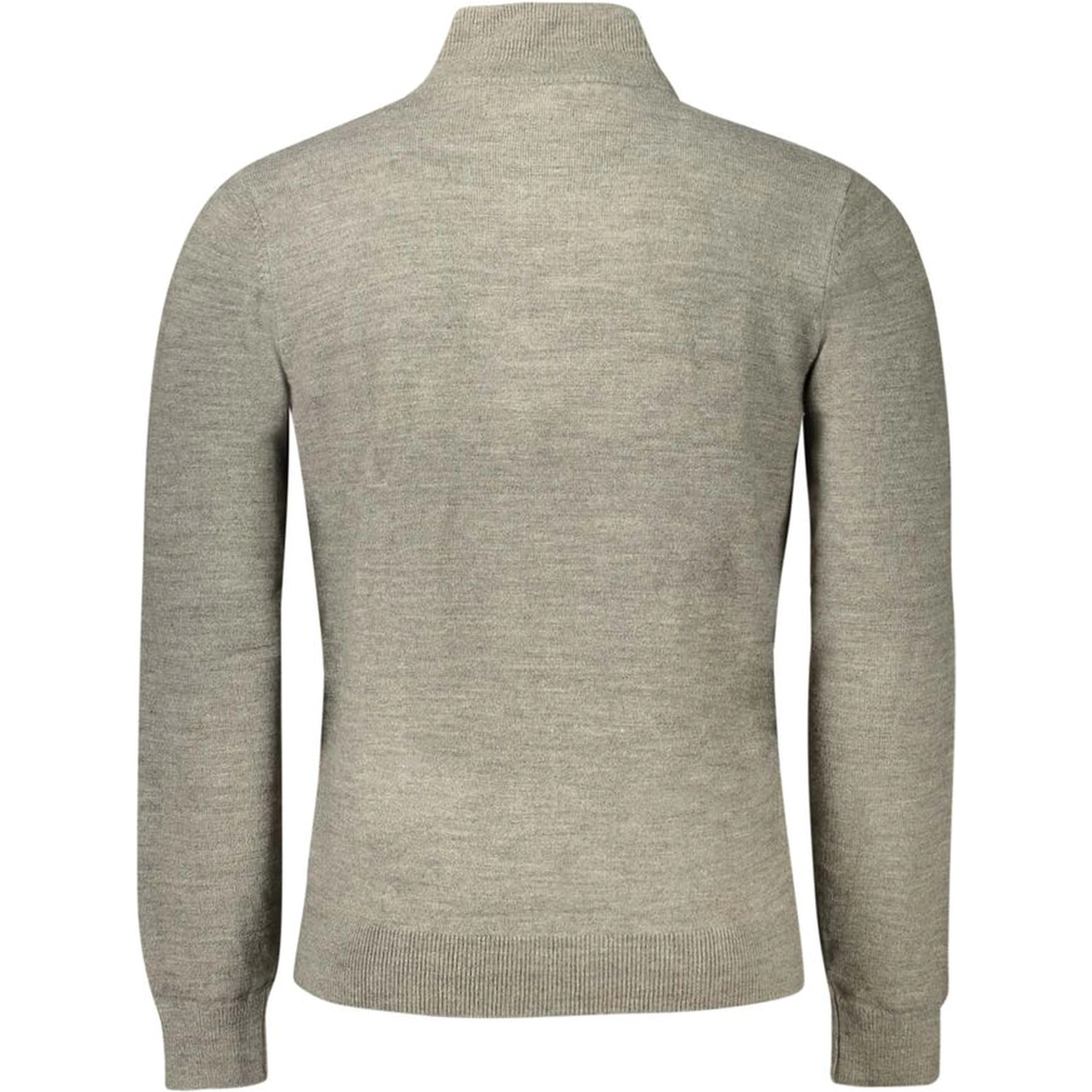 Gray Acrylic Men's Sweater
