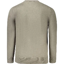 Grey Acrylic Men's Sweater