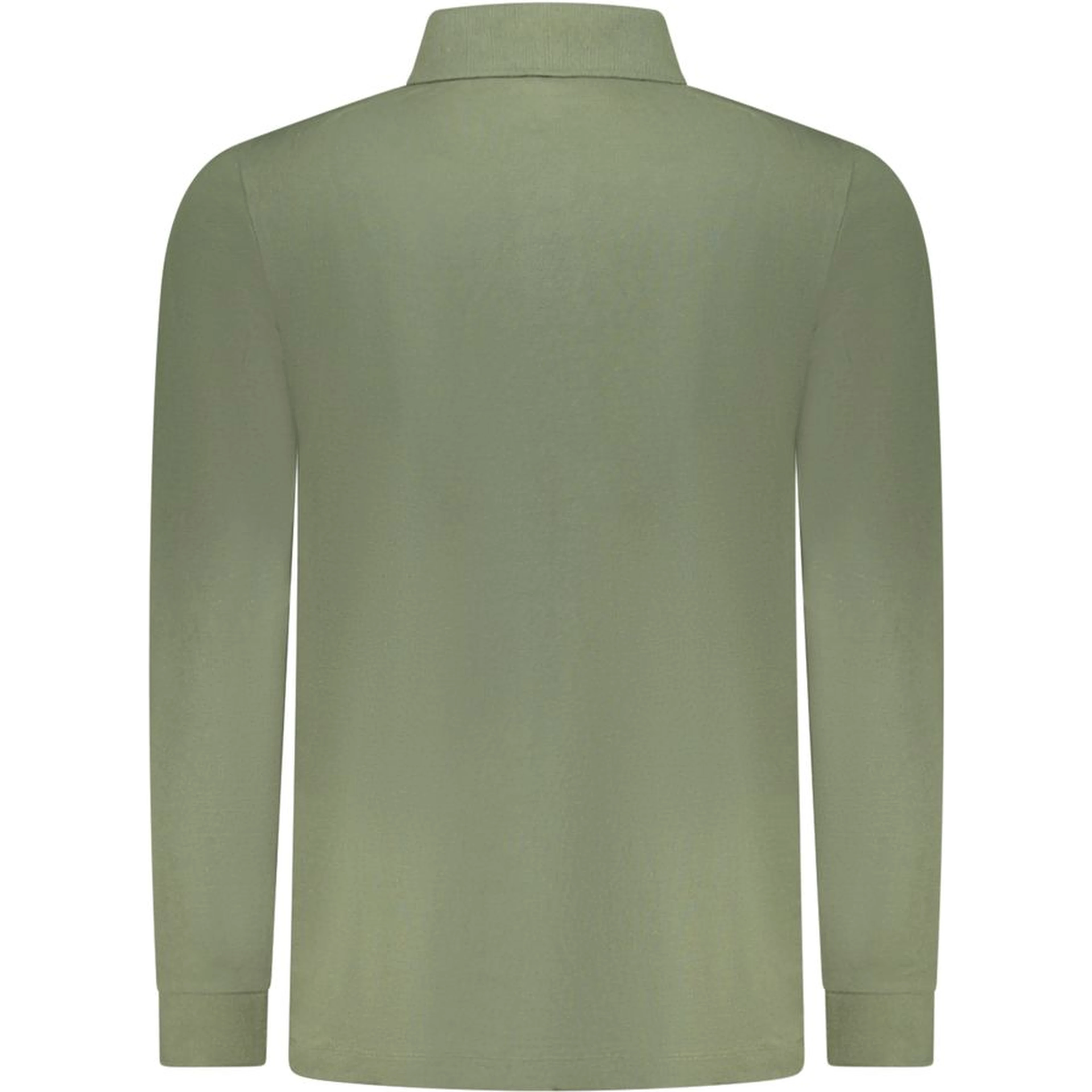 Green Cotton Men's Polo Shirt