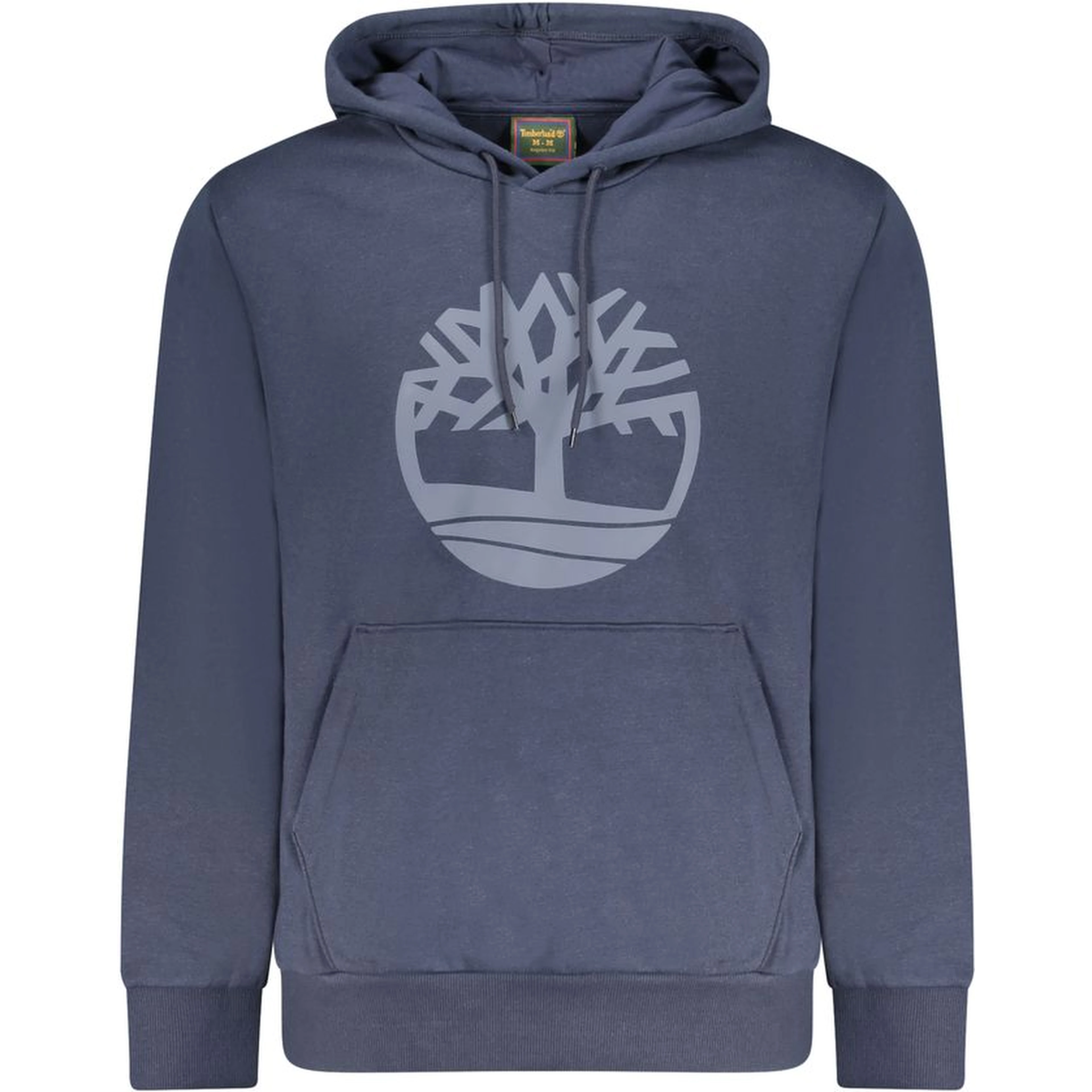 Blue Cotton Men's Hoodie