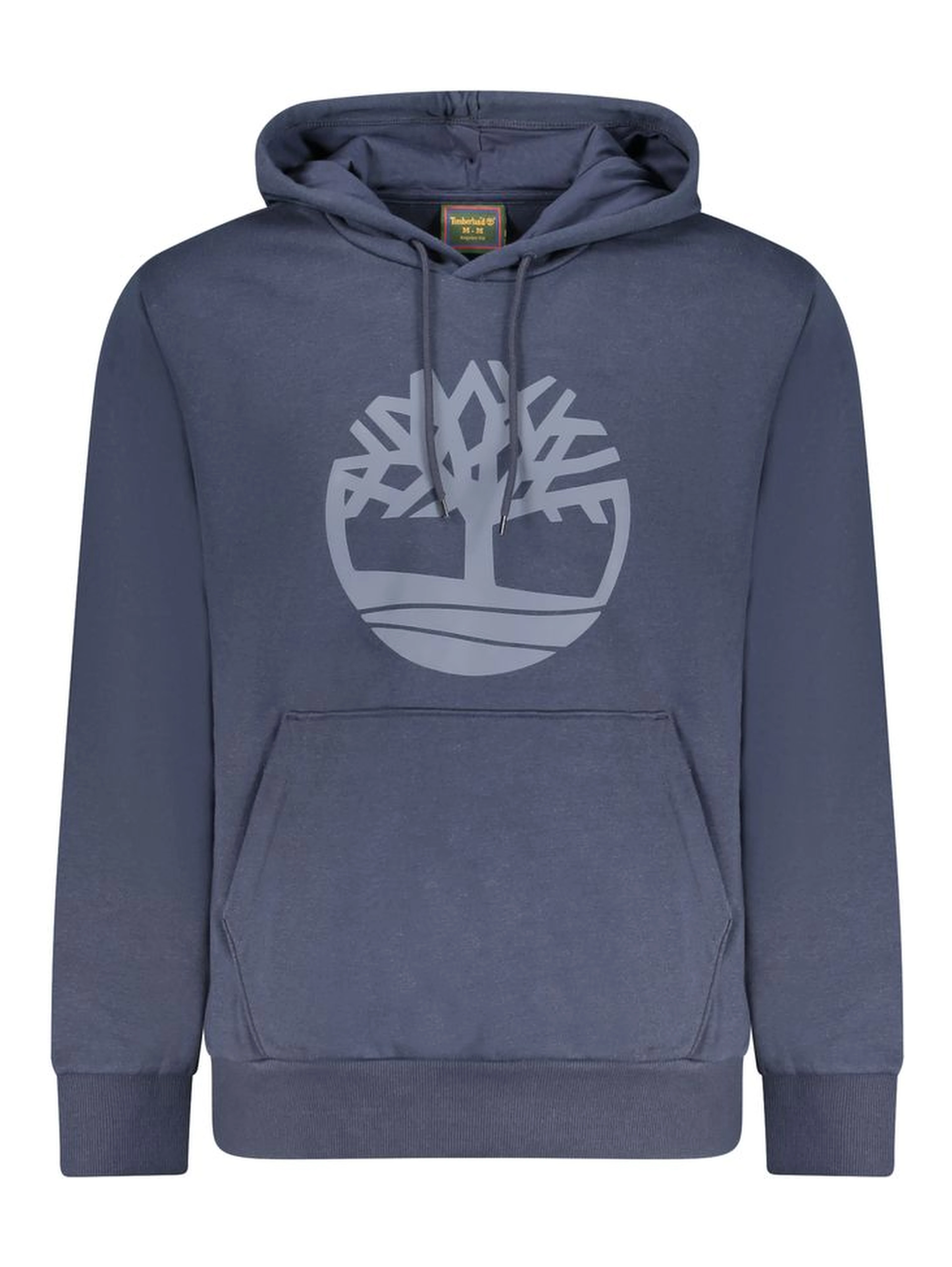 Blue Cotton Men's Hoodie