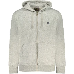 Gray Cotton Men's Sweatshirt
