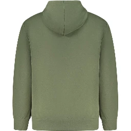 Green Cotton Men's Sweatshirt