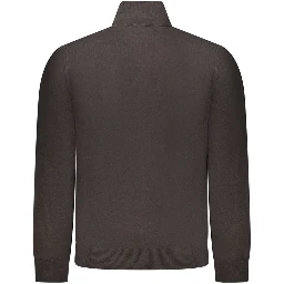 Black Acrylic Men's Sweater