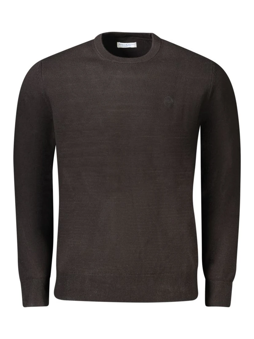 Black Acrylic Men's Sweater
