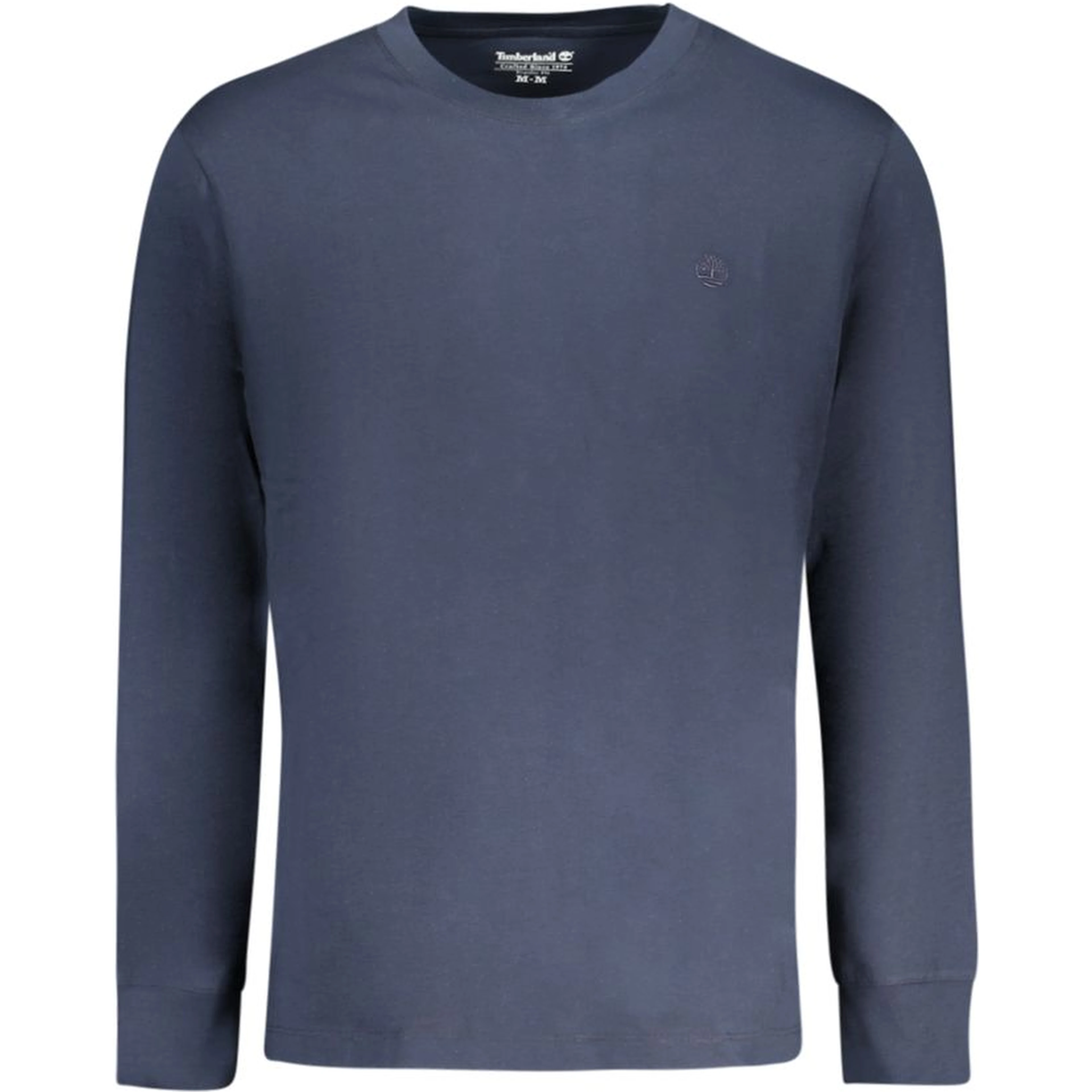 Blue Cotton Men's T-Shirt