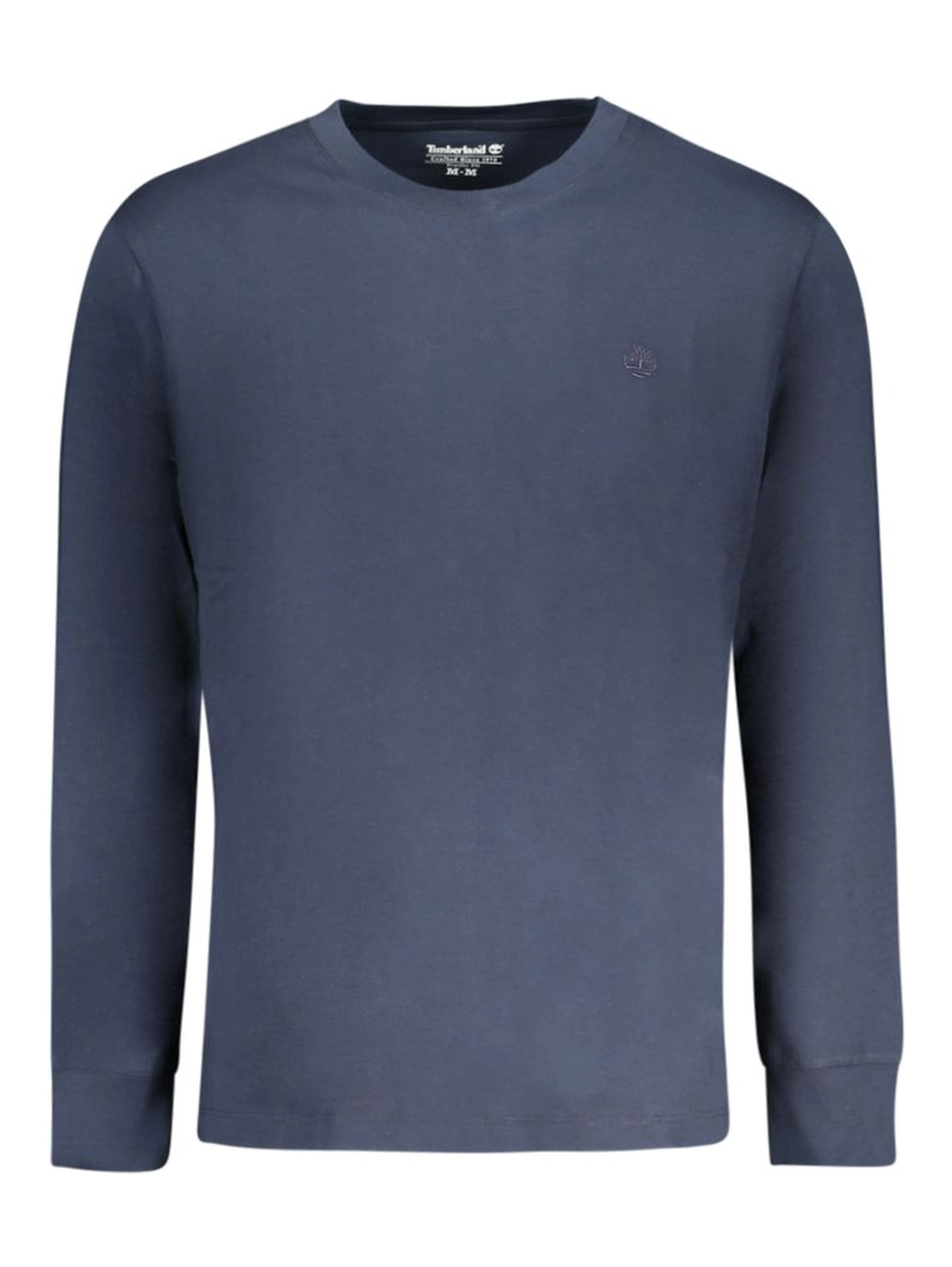 Blue Cotton Men's T-Shirt