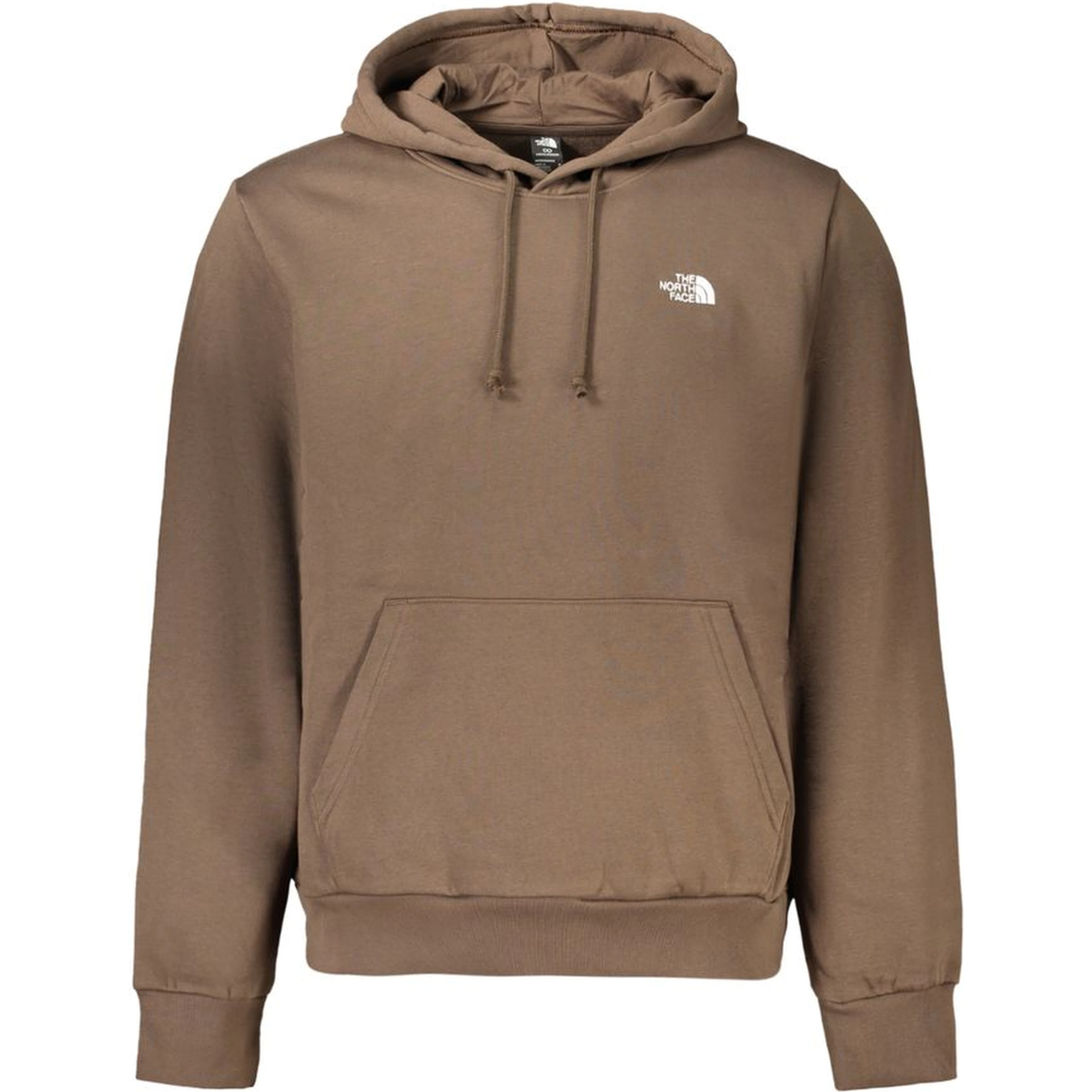 Brown Cotton Men Sweatshirt