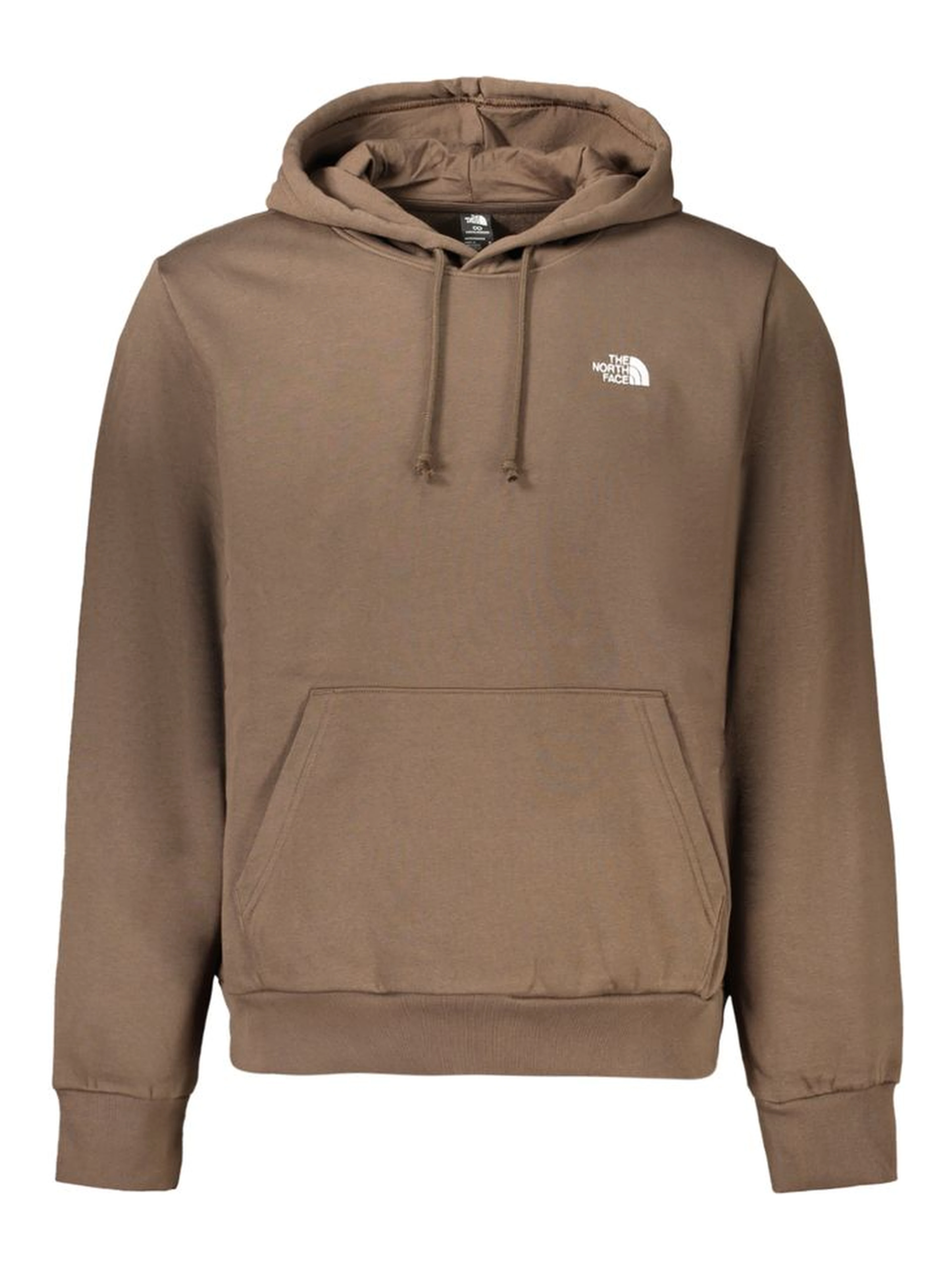 Brown Cotton Men Sweatshirt