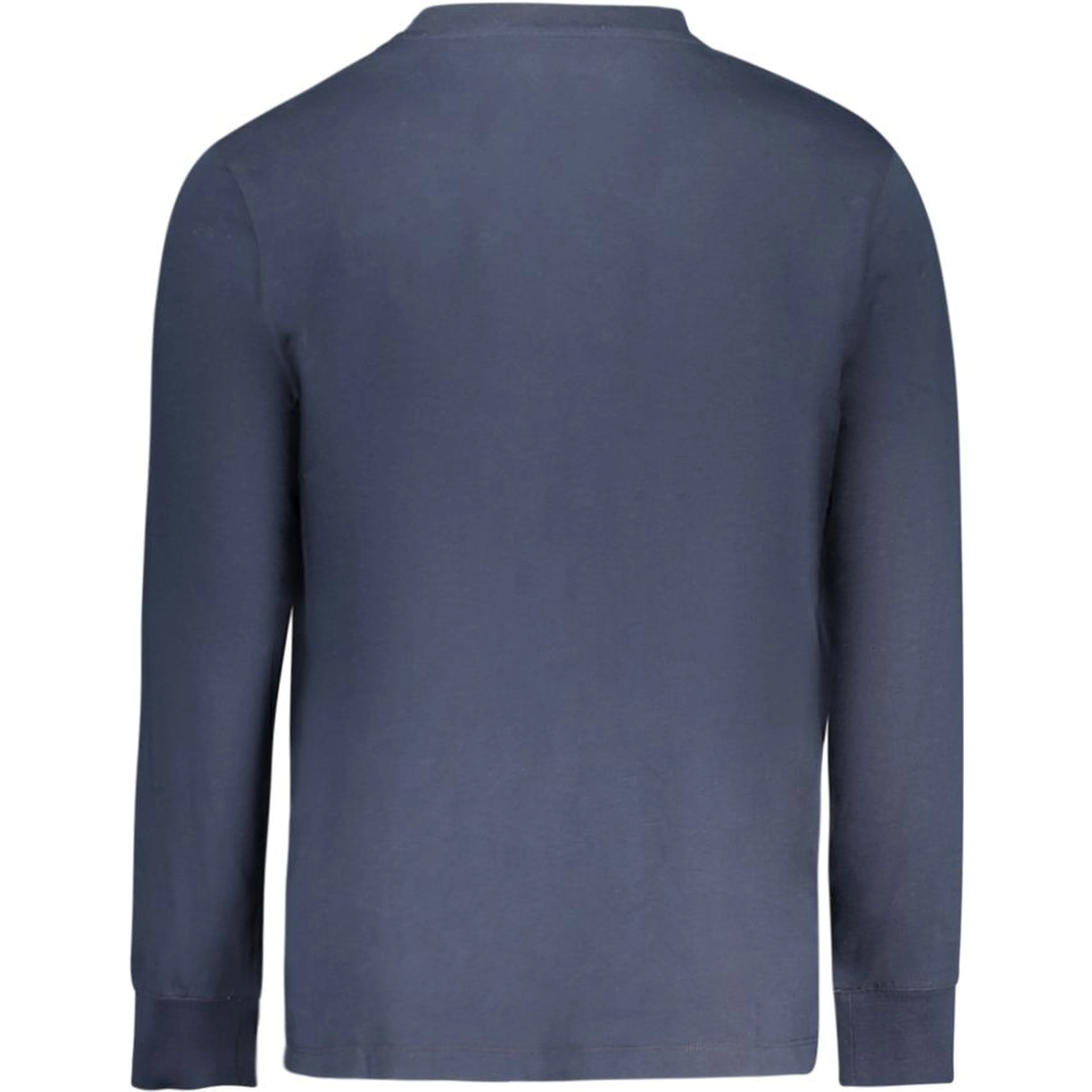 Blue Cotton Men's T-Shirt