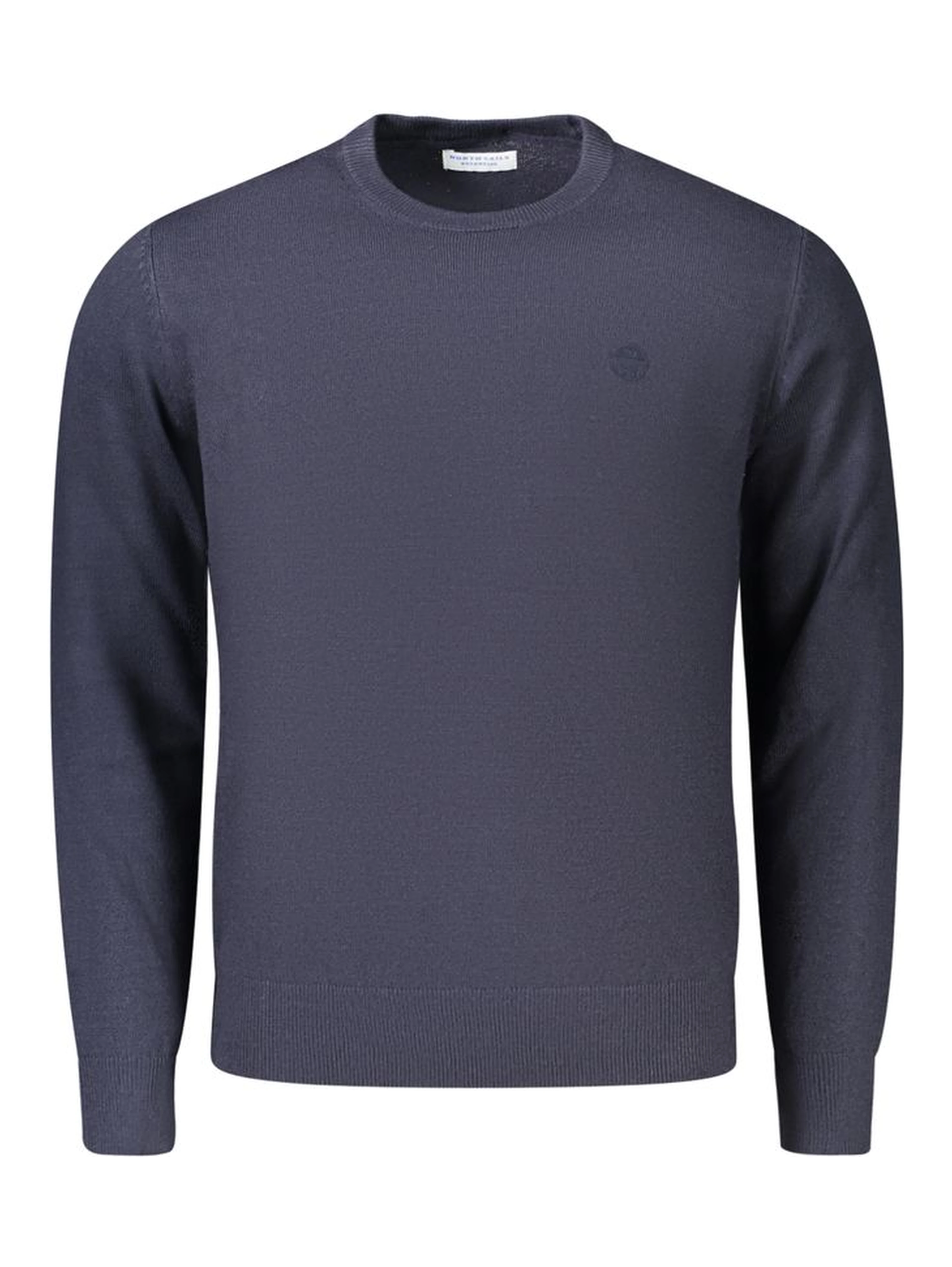 Blue Acrylic Men's Sweater
