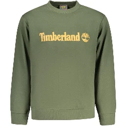 Green Cotton Men's Sweatshirt