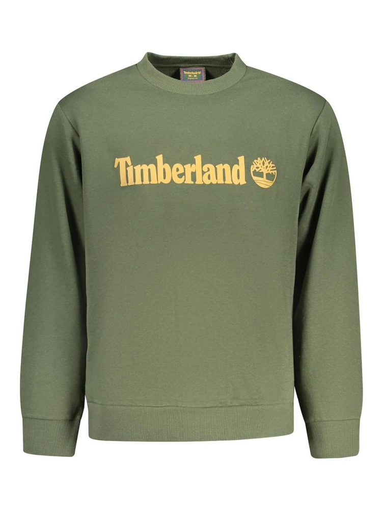 Green Cotton Men's Sweatshirt