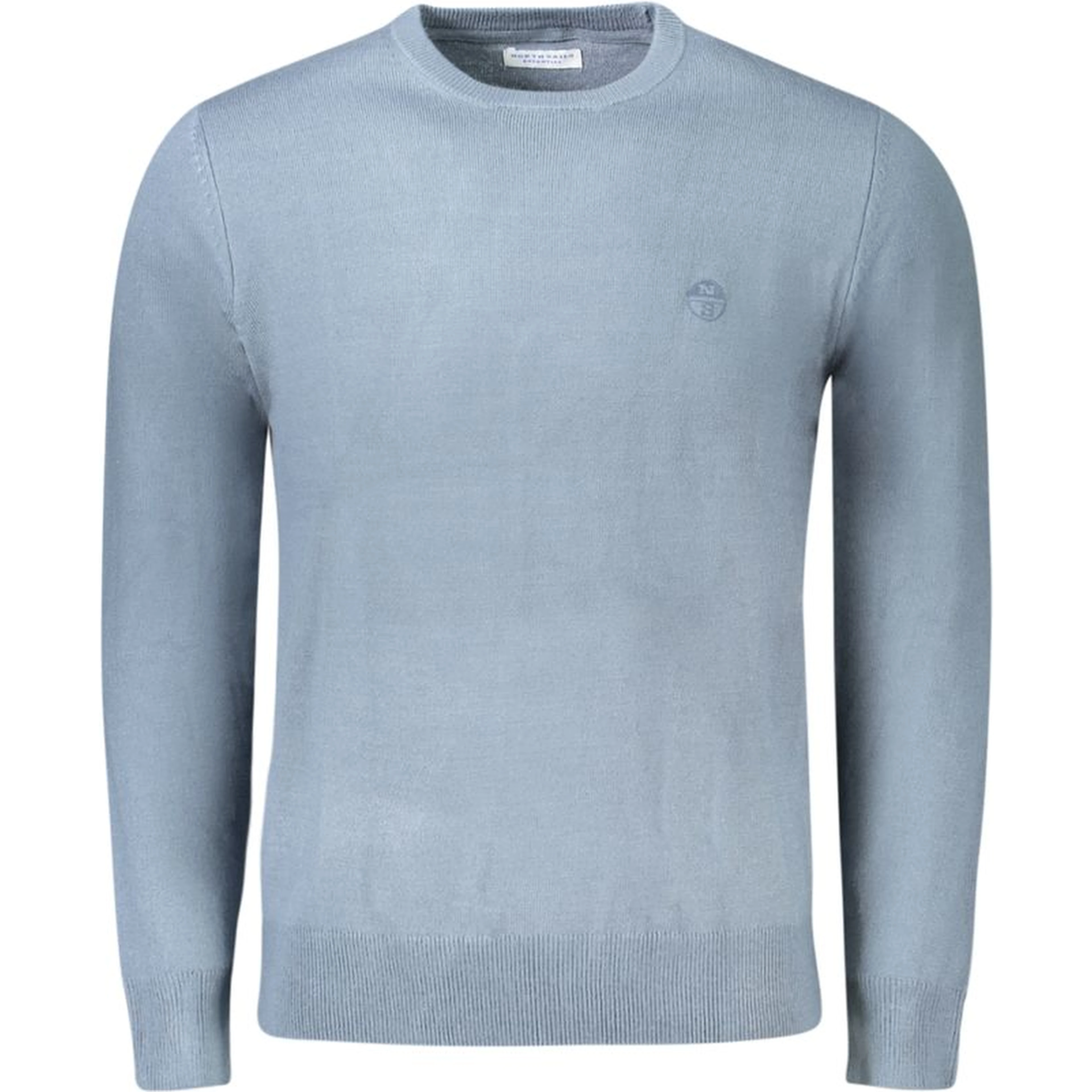 Blue Acrylic Men's Sweater