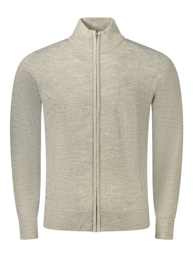 Grey Acrylic Men's Sweater