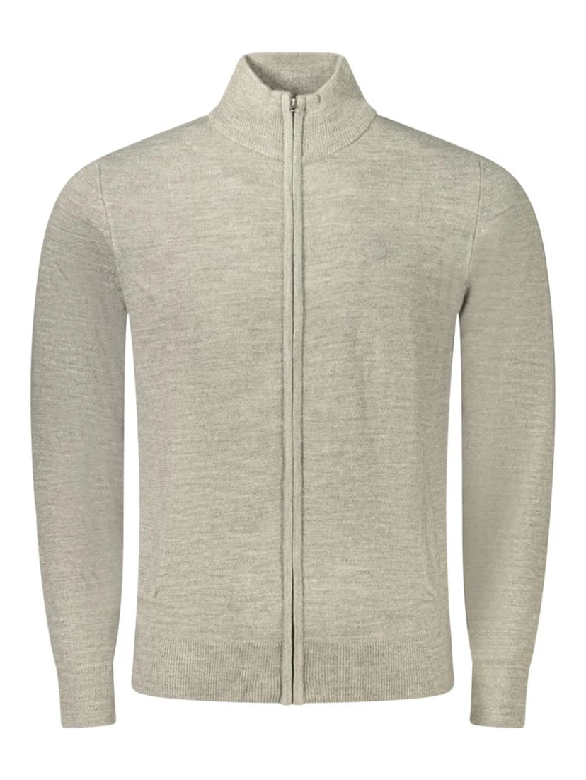 Grey Acrylic Men's Sweater