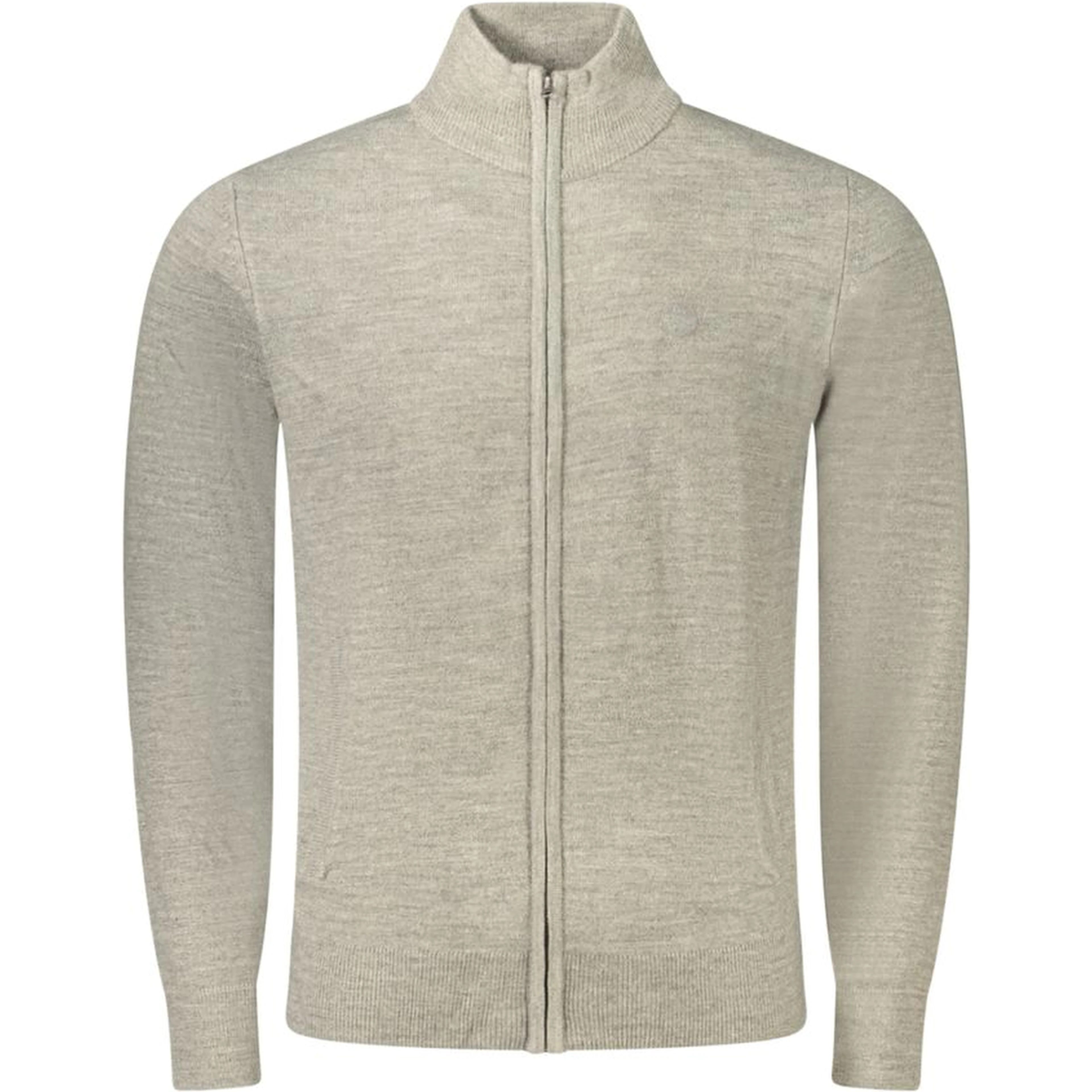 Grey Acrylic Men's Sweater