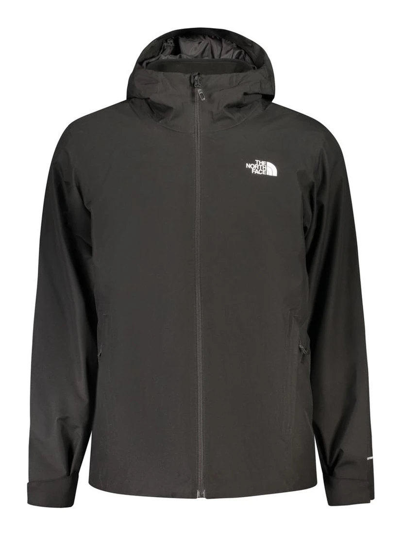 Black Polyester Men's Jacket