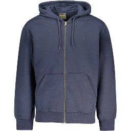Blue Cotton Men's Sweatshirt
