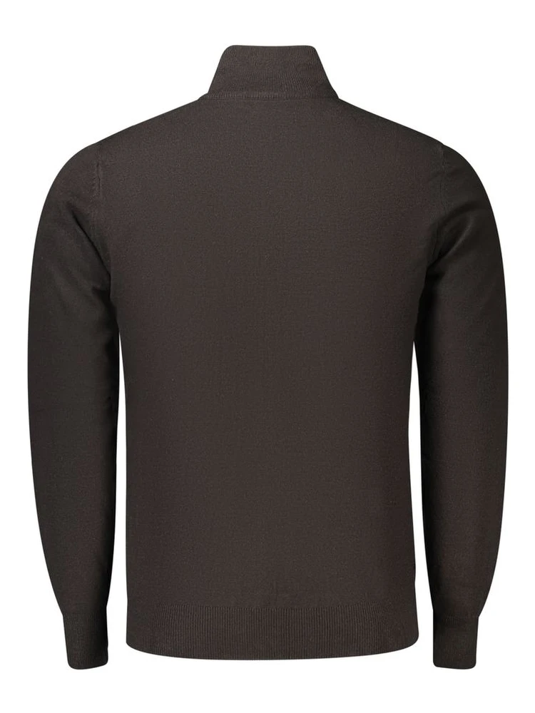 Black Acrylic Men's Cardigan alternative