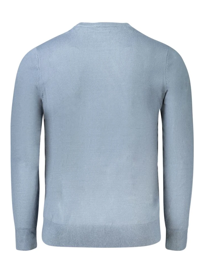 Blue Acrylic Men's Sweater