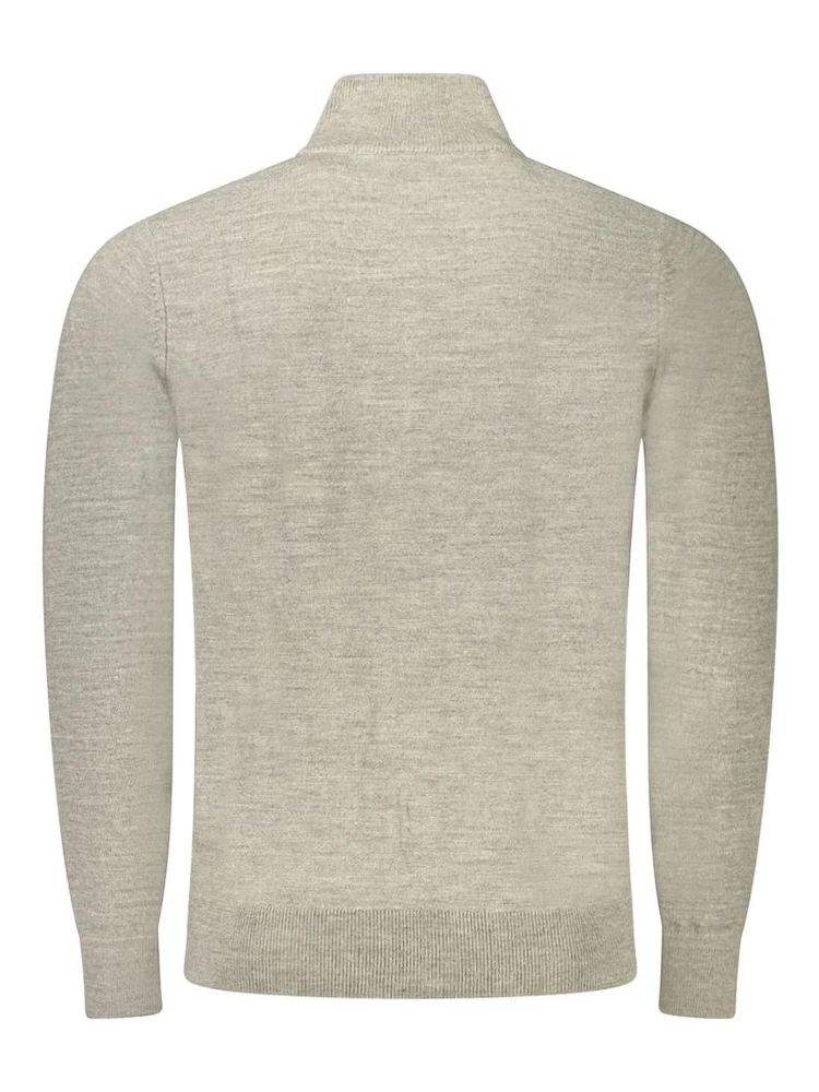 Grey Acrylic Men's Sweater alternative