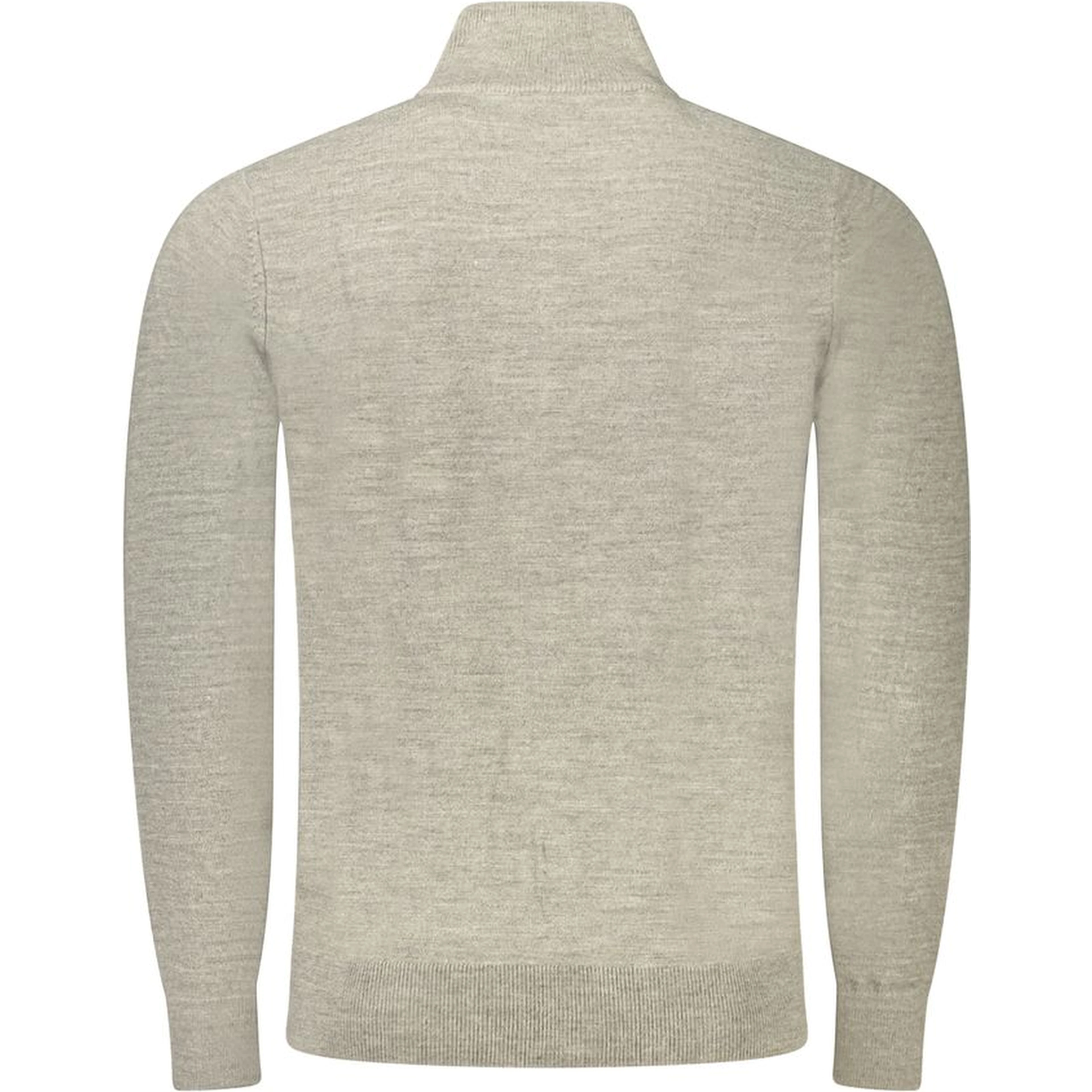 Grey Acrylic Men's Sweater