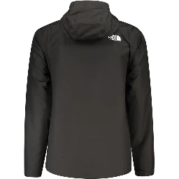 Black Polyester Men's Jacket