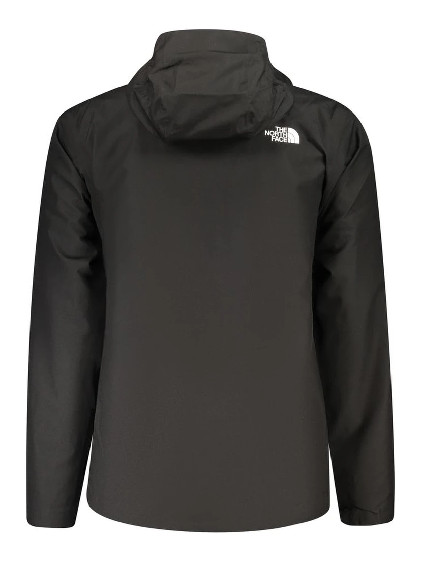 Black Polyester Men's Jacket