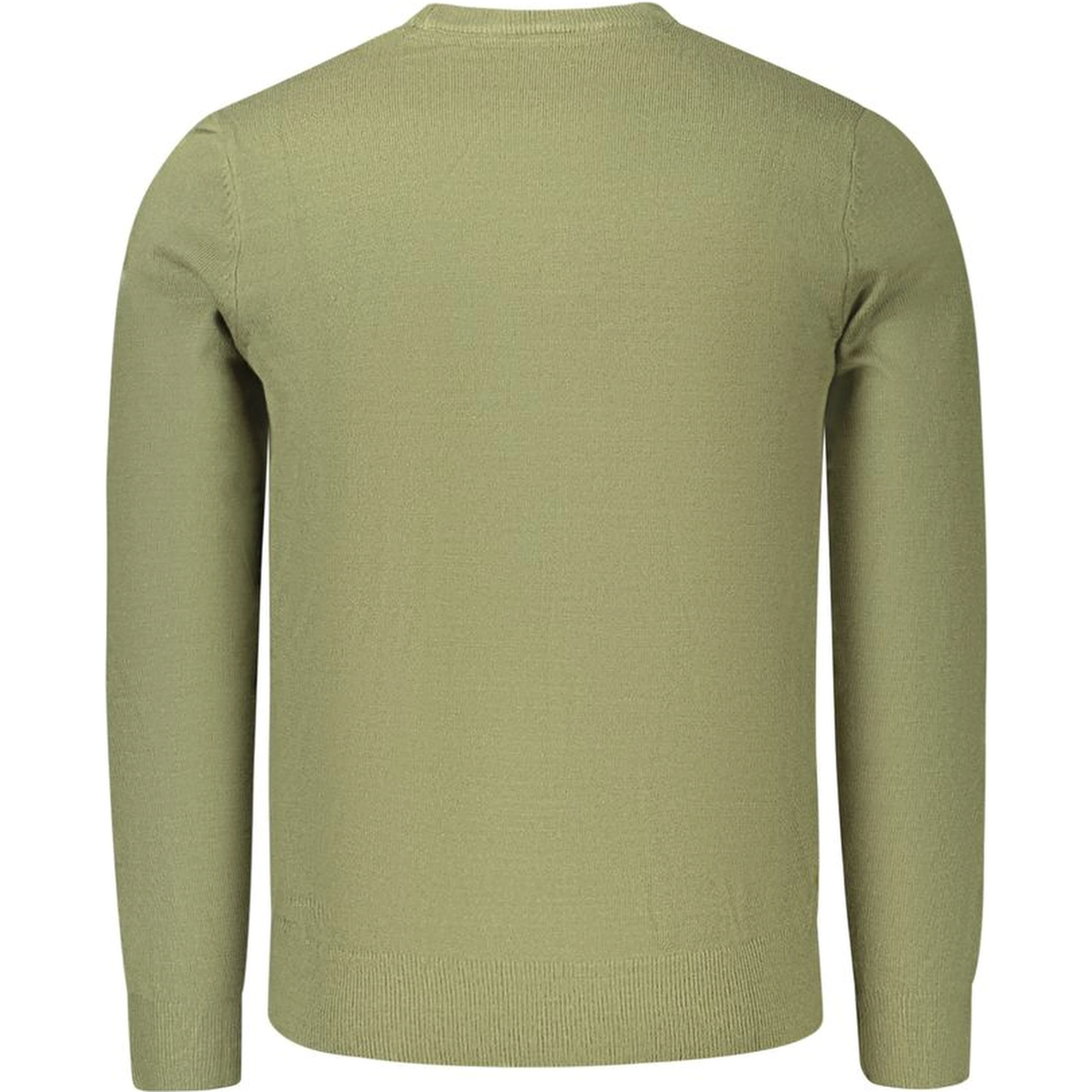 Green Acrylic Men's Sweater