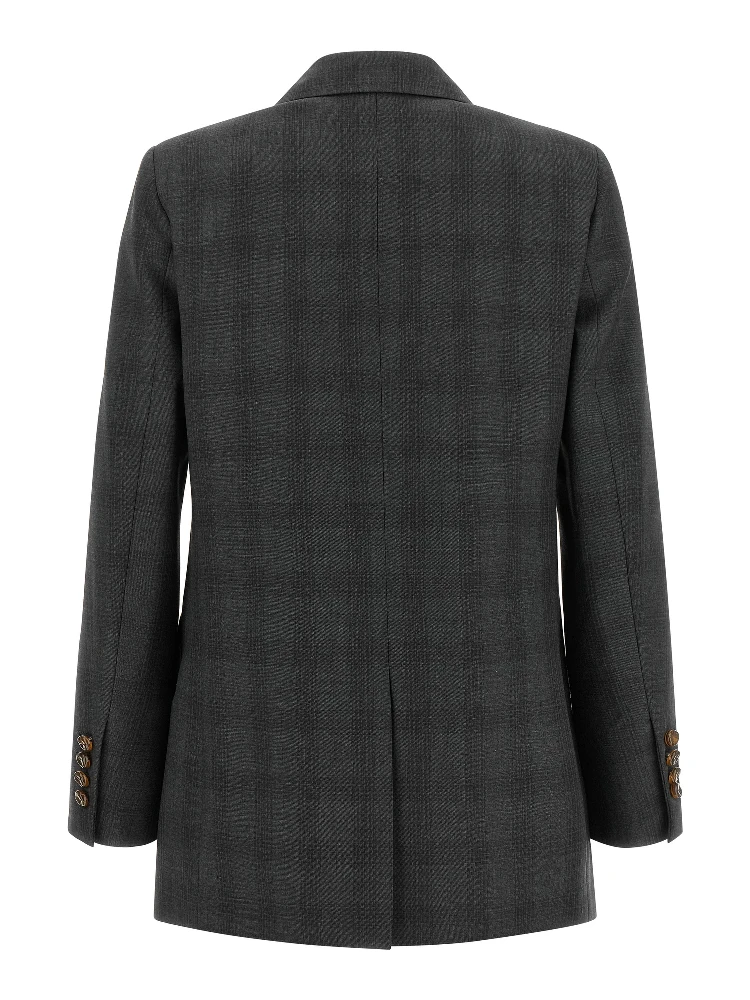 Gray Virgin Wool Blazer alternative