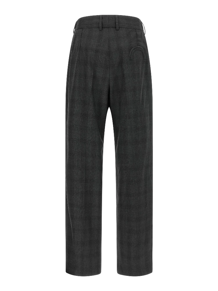 Gray Virgin Wool Dress Pants alternative