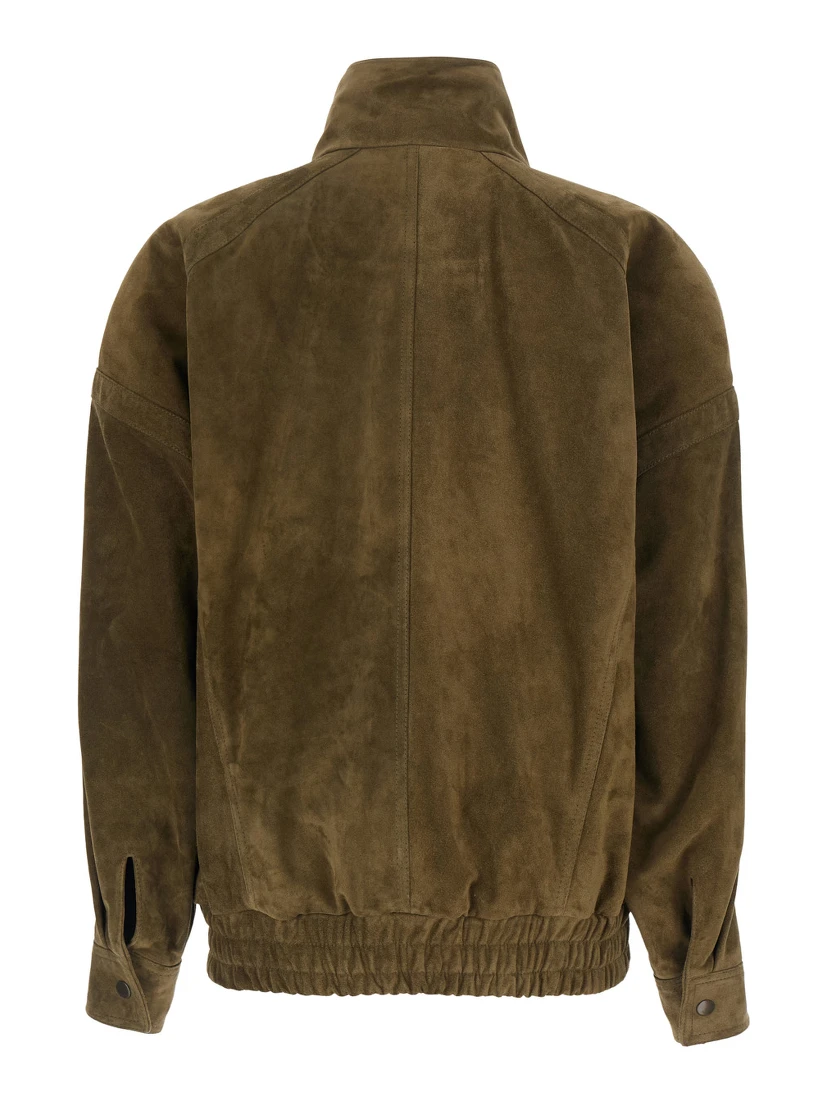 SUEDE BLOUSON