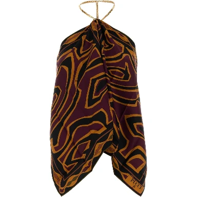 TOP - SILK TWILL