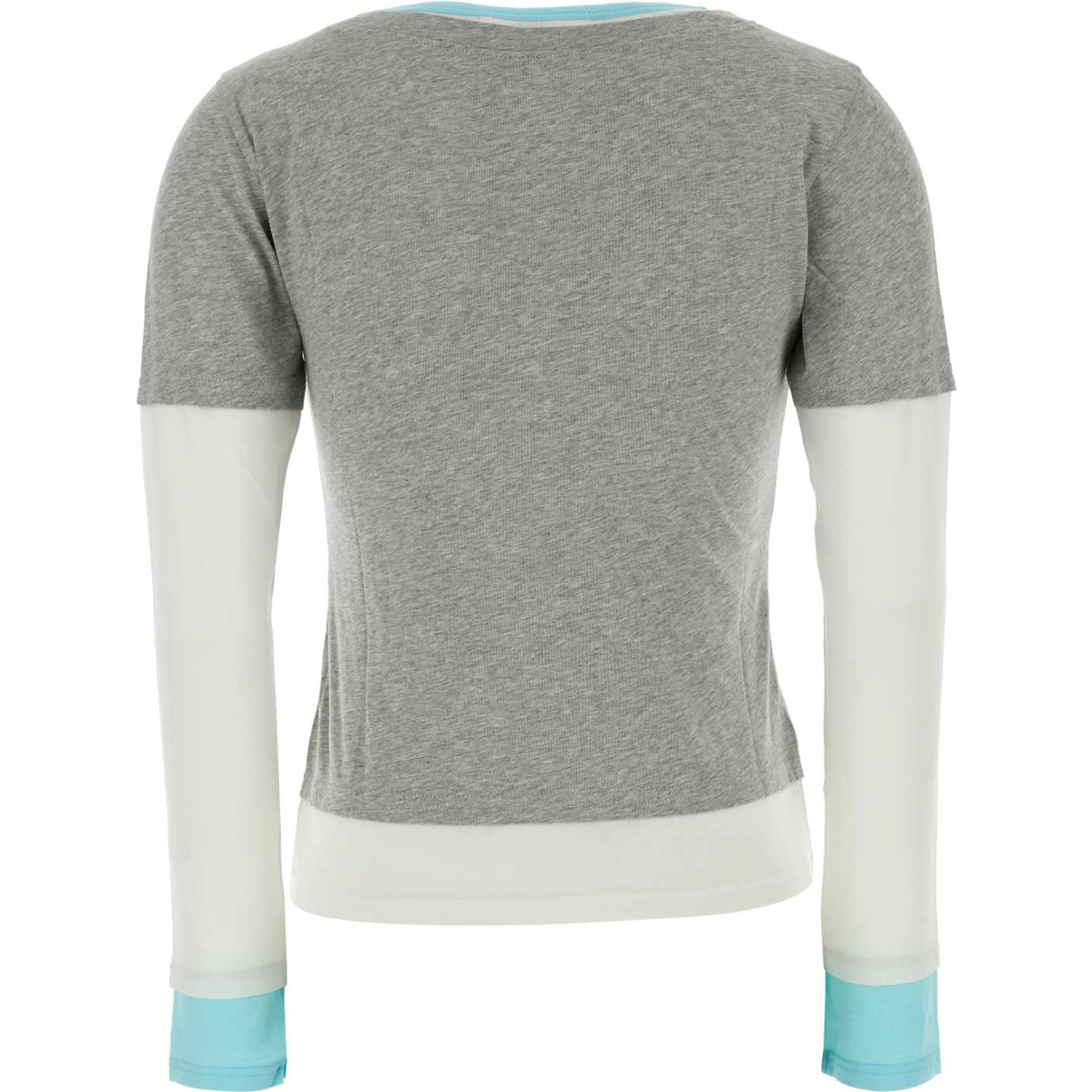 TRIPLE TEE GREY-WHITE