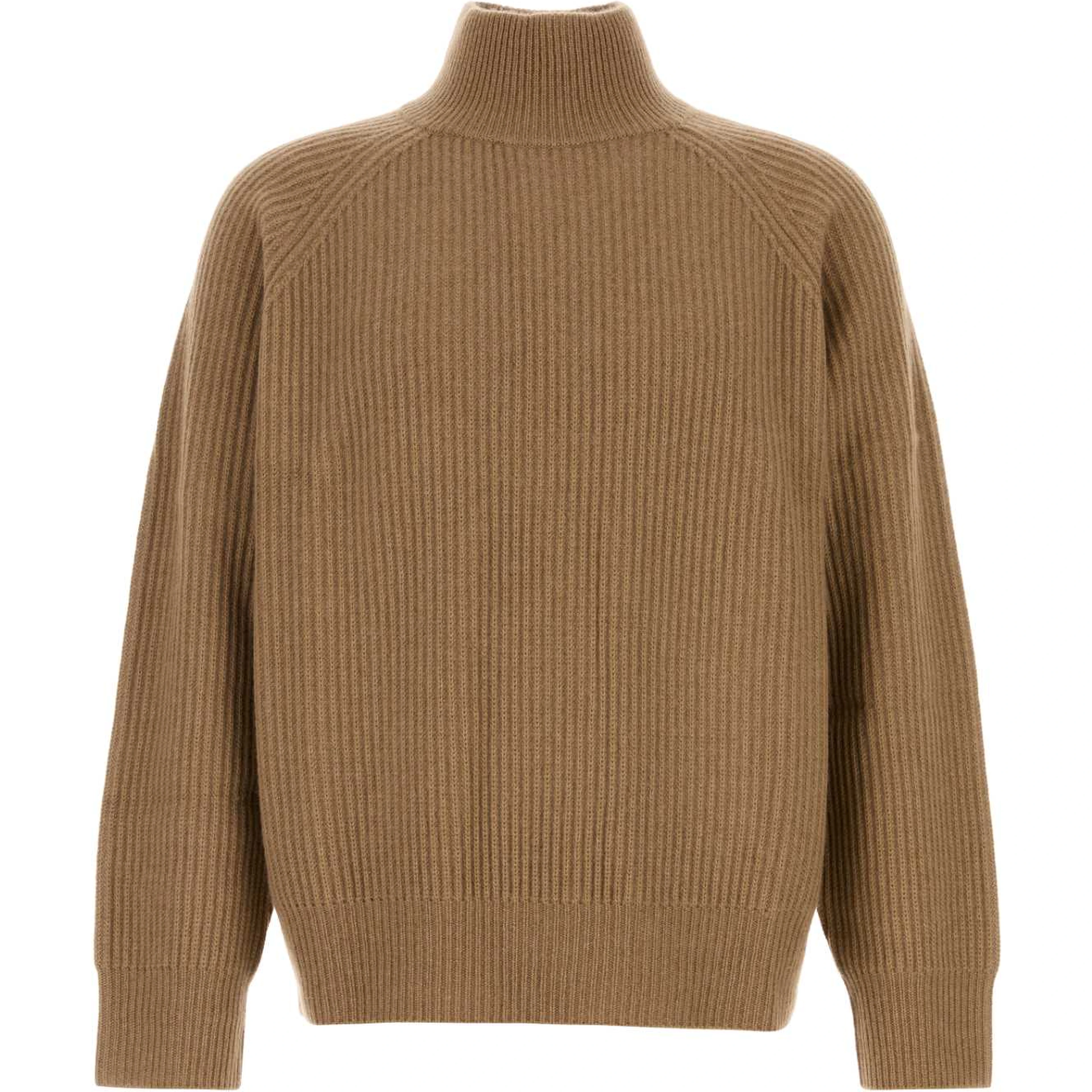 RIBBED SWEATER WITH COLLAR