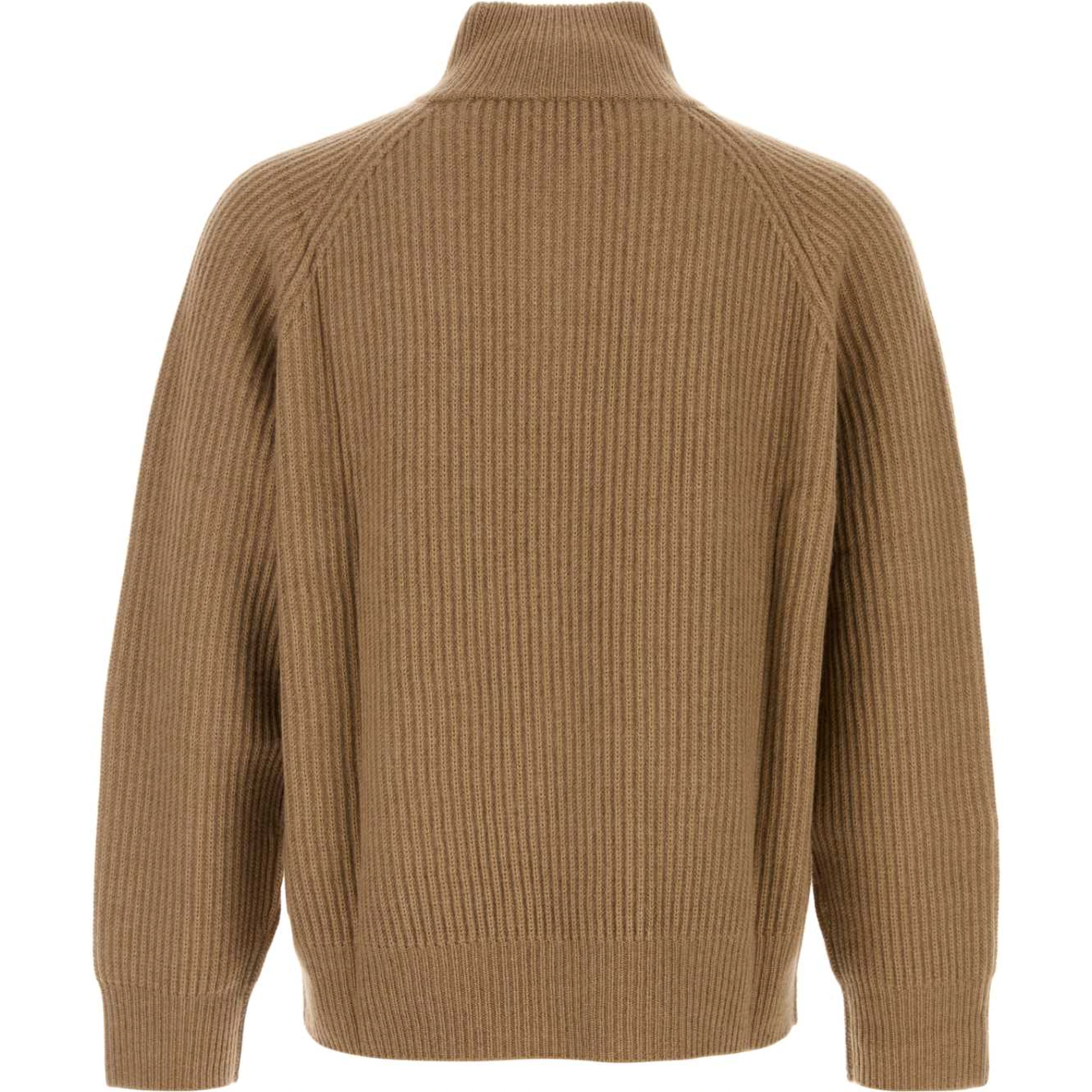 RIBBED SWEATER WITH COLLAR