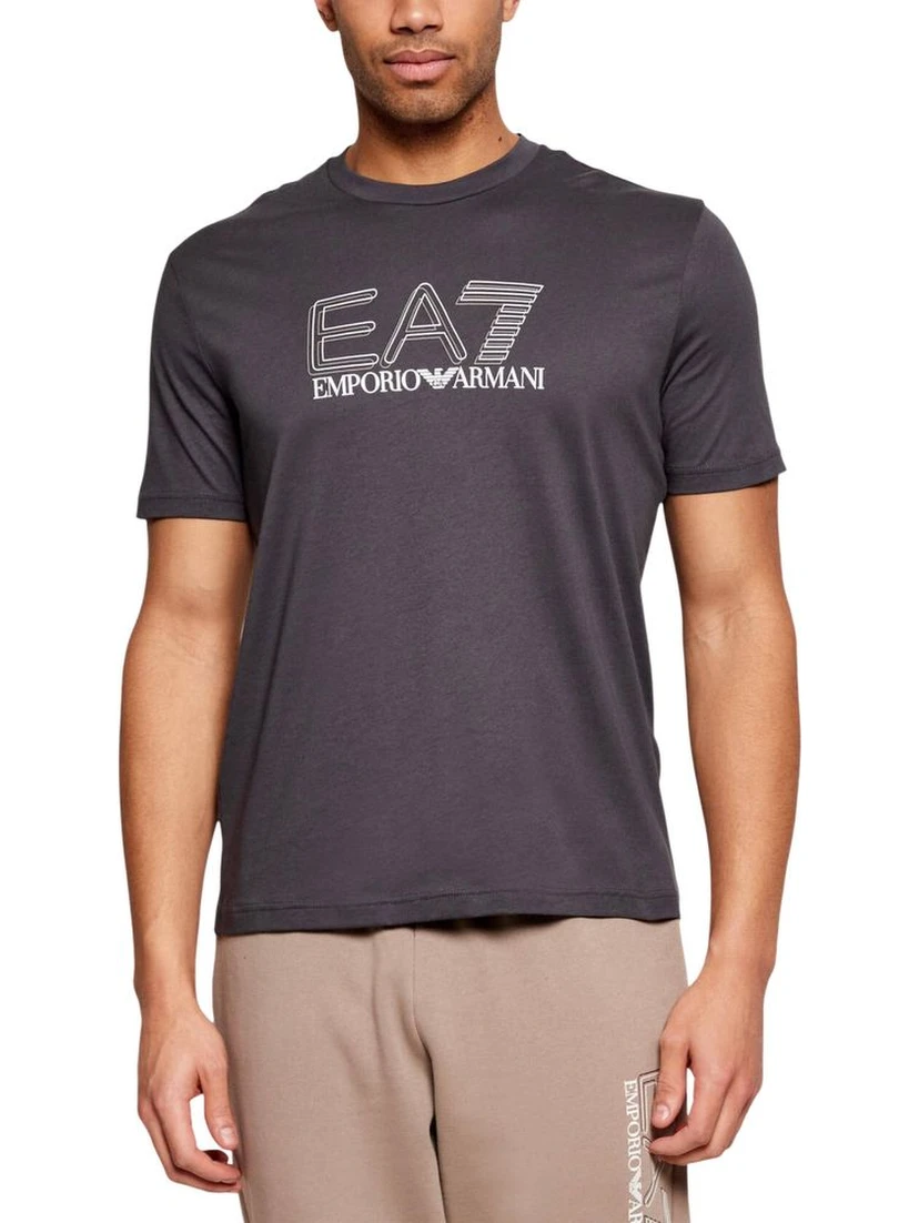 Gray Cotton T-Shirt