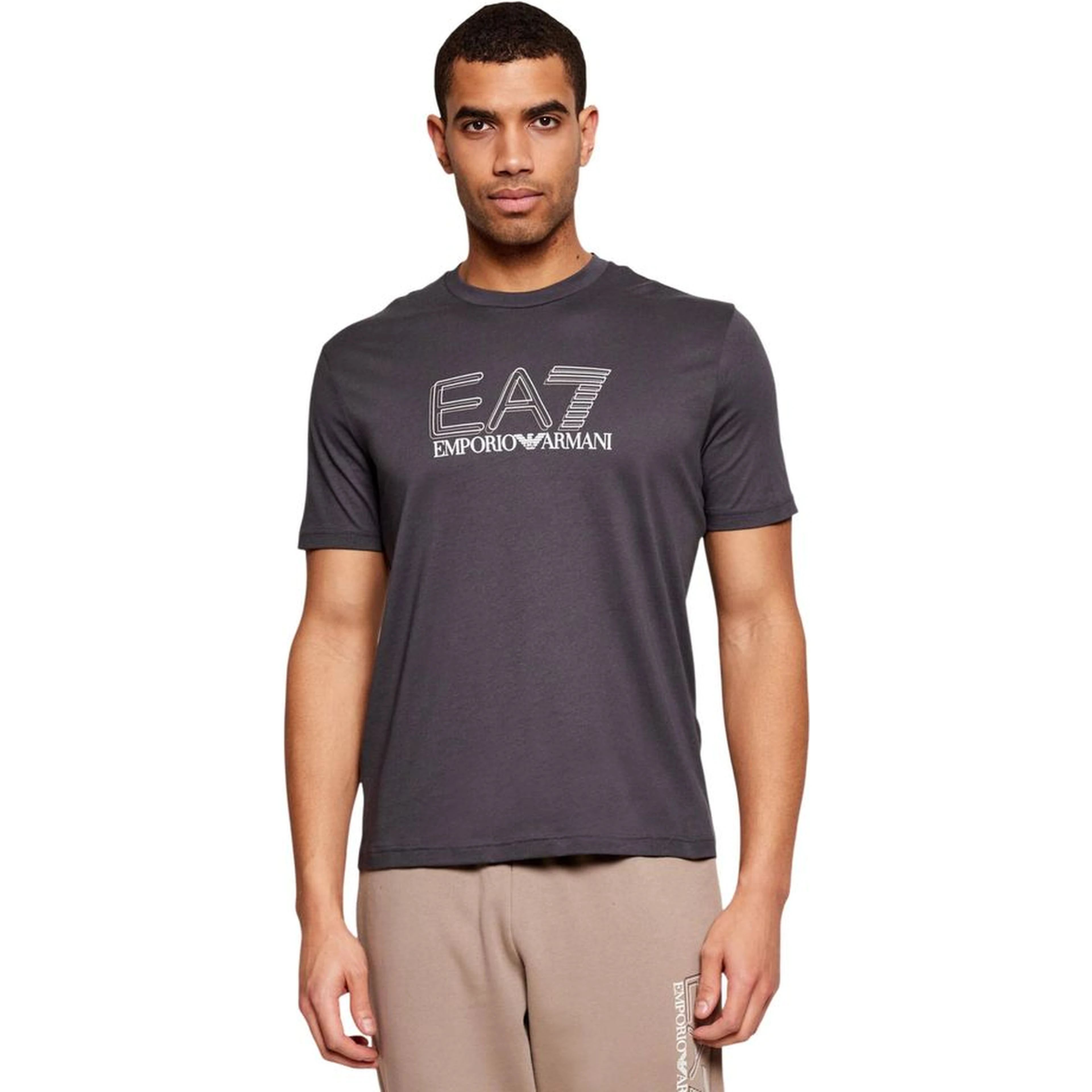 Gray Cotton T-Shirt