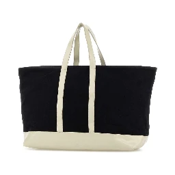 BIG TOTE BAG BLACK - BEIGE