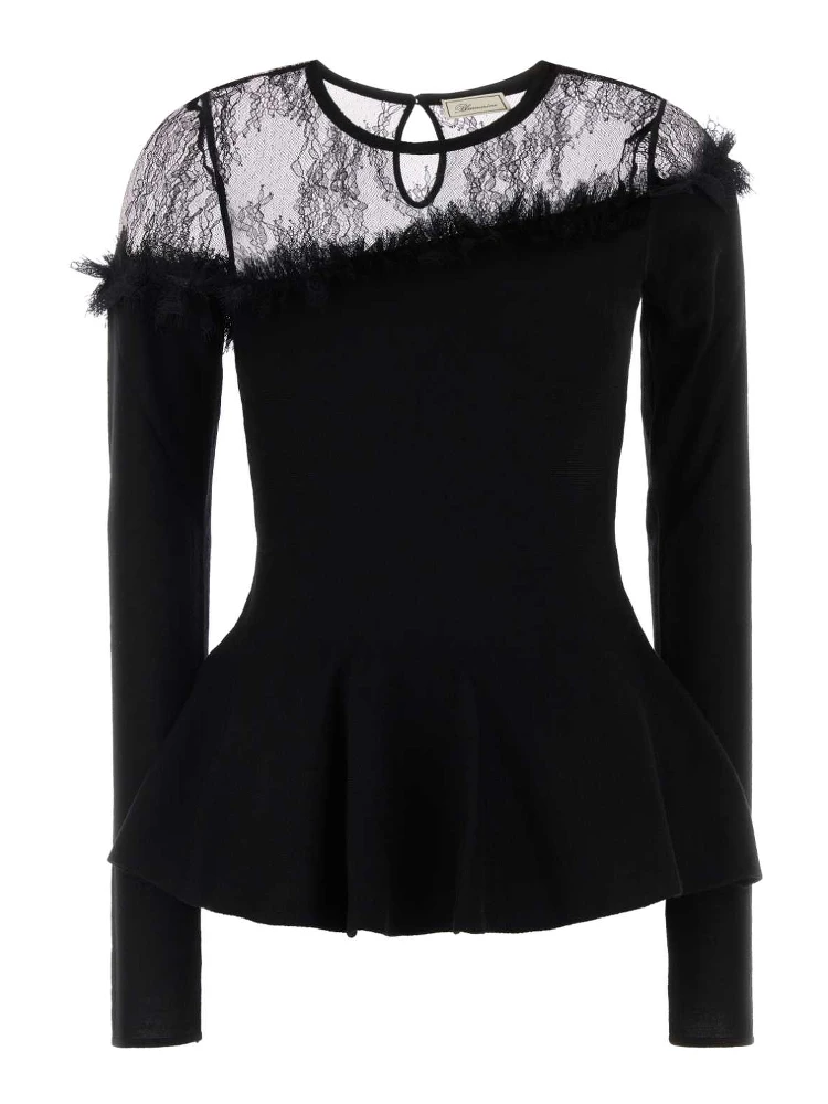 MAGLIA INSERTO PIZZO