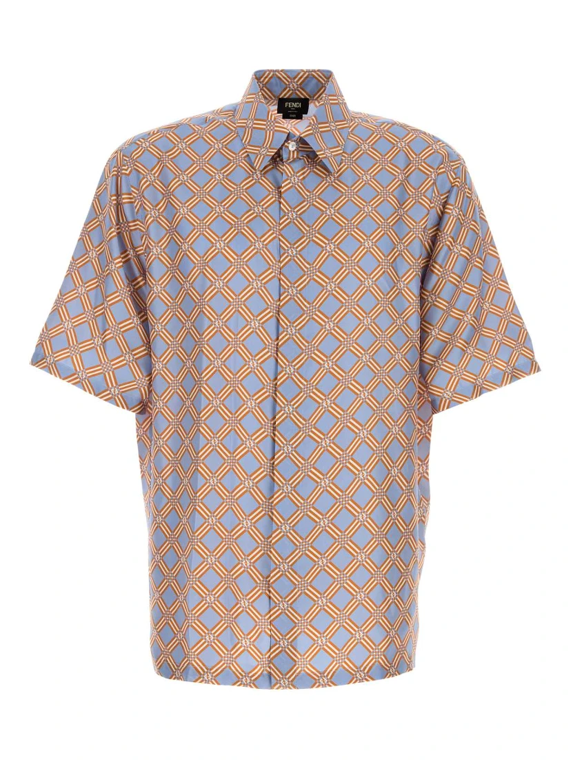 SHIRT OVER SILK FENDI NET