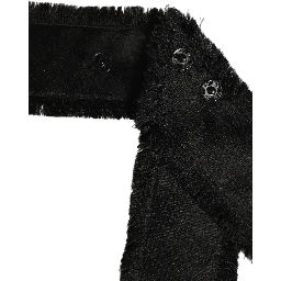 Black Velvet Wrap Around Tie Cintura Belt
