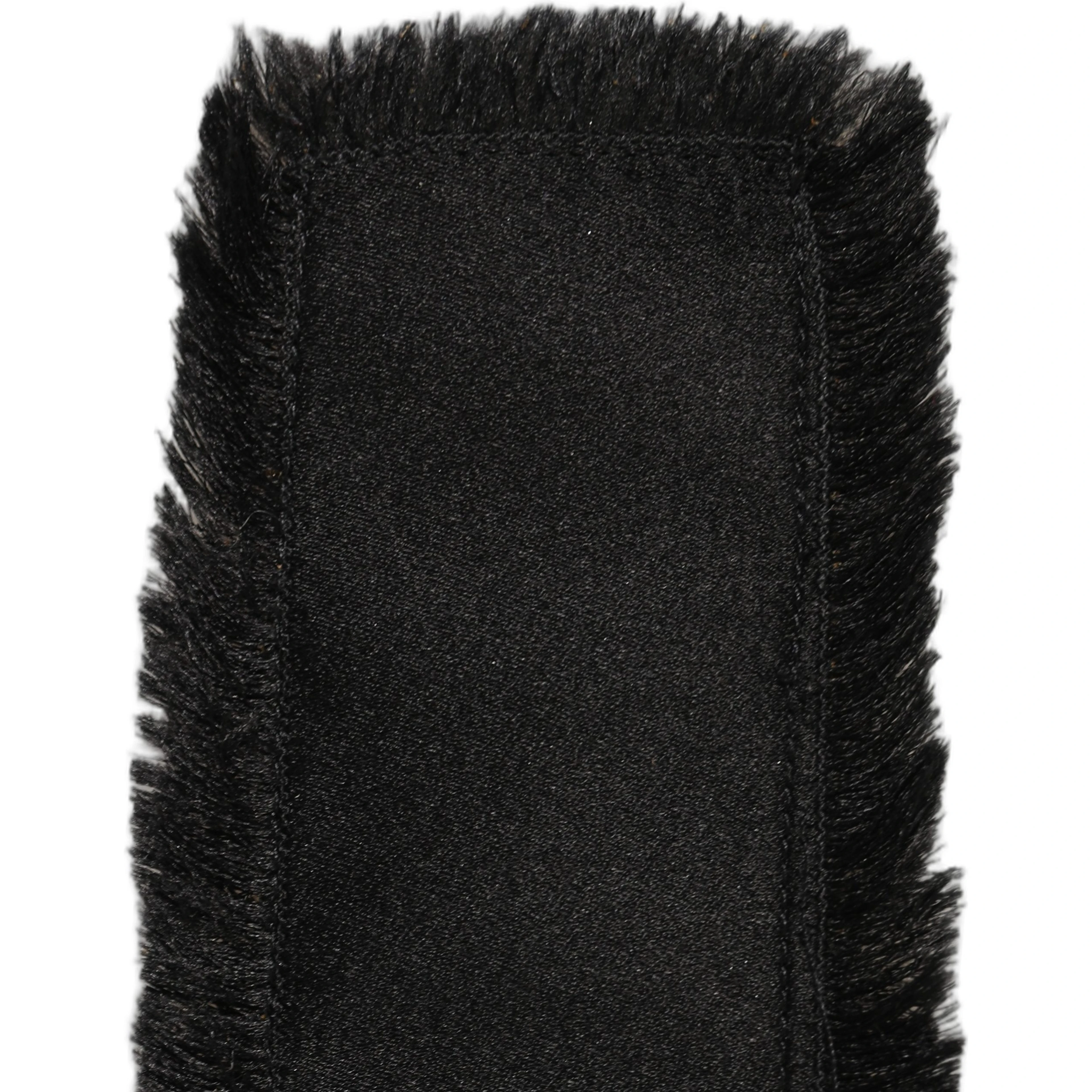 Black Velvet Wrap Around Tie Cintura Belt