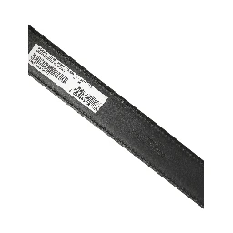 Black Classic Leather Gold Tone Buckle Belt